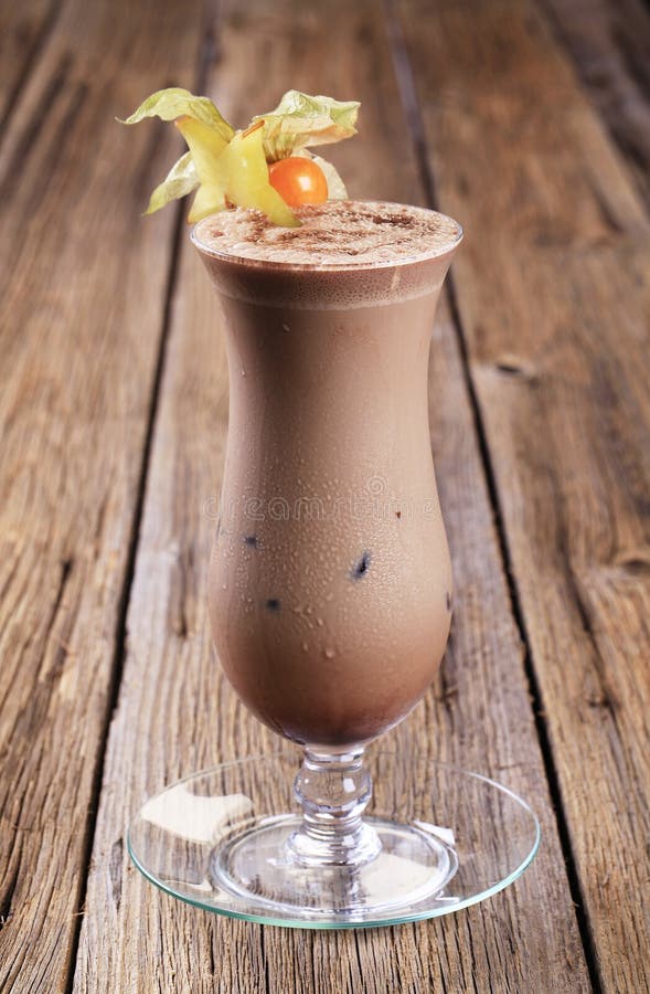 Chocolate drink stock image. Image of blended, drink 17342365