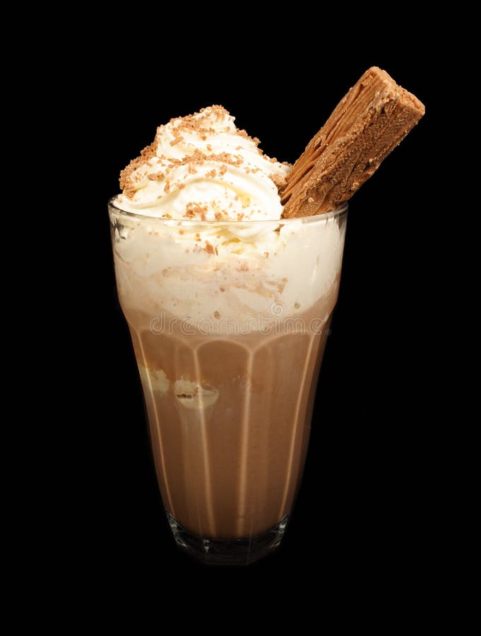 Chocolate drink stock image. Image of blended, drink 17342365
