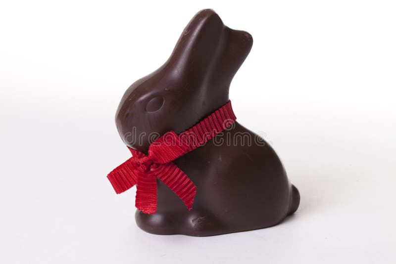Chocolate Easter Bunny stock photo. Image of confectionery 18582430