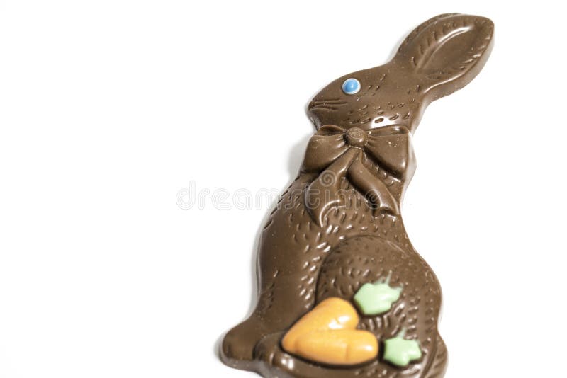 Chocolate Easter Bunny stock photo. Image of season 110044314