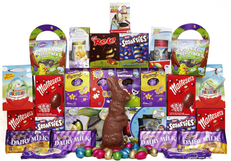 Chocolate Easter Eggs on Sale. Editorial Photography Image of rows, superstore 39867597