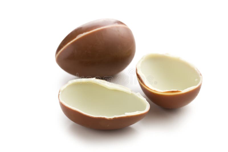 Chocolate egg stock photo. Image of brown, food, confectionery 17146630