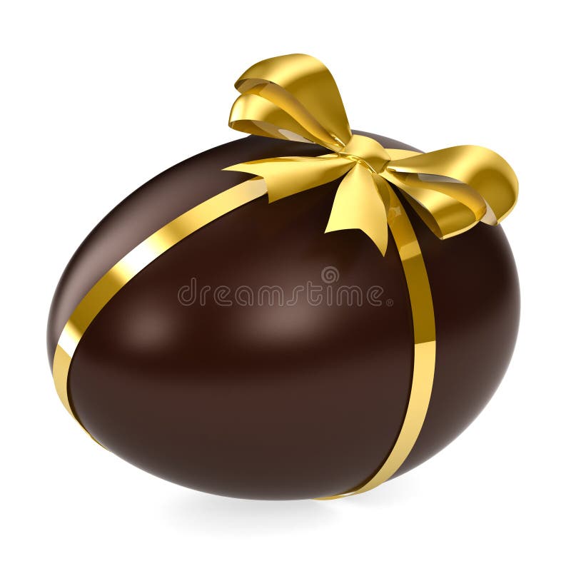 Chocolate Egg vector illustration