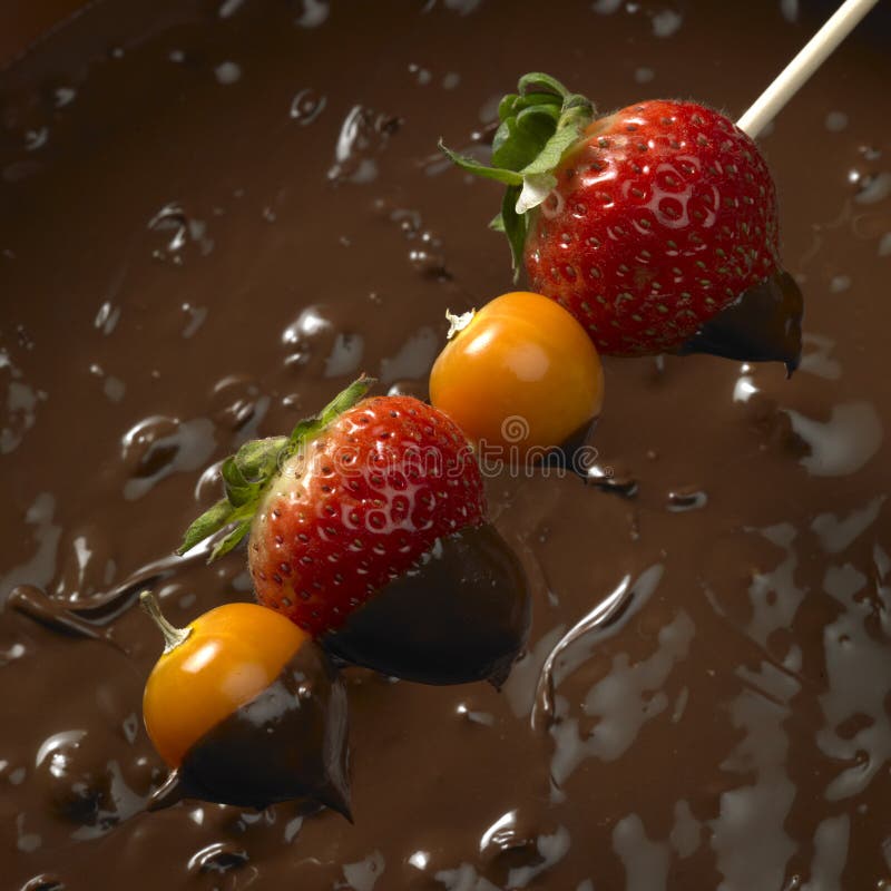 Chocolate fondue