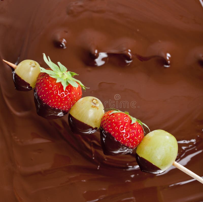 Chocolate fondue