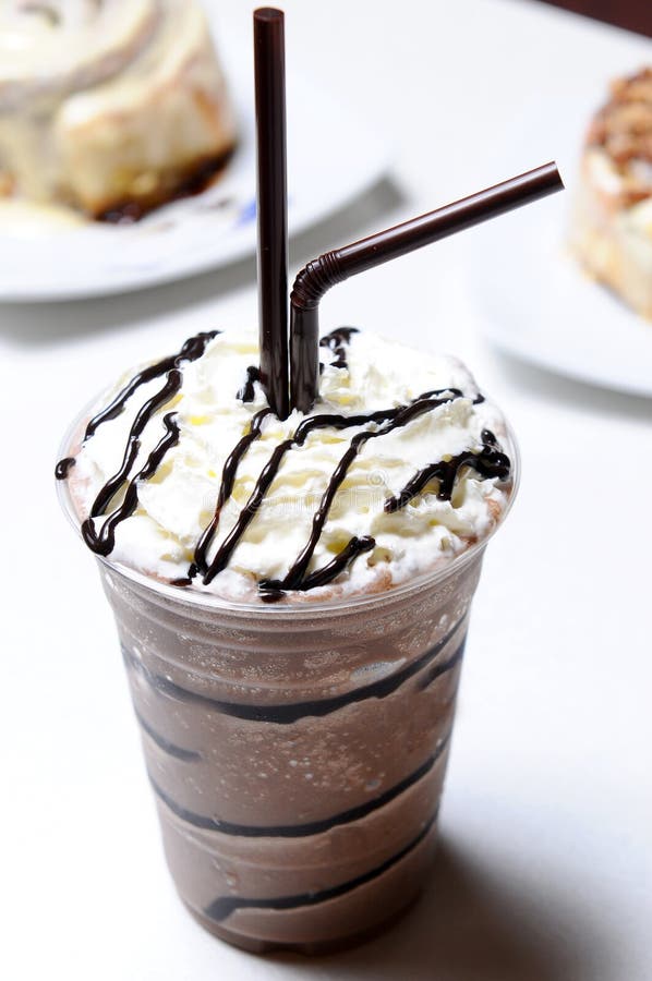 Chocolate frappe stock image. Image of frothy, fresh 22153271