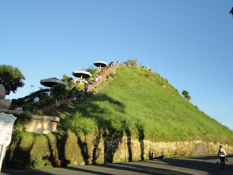 Chocolate Hills crucial steps, Philippines