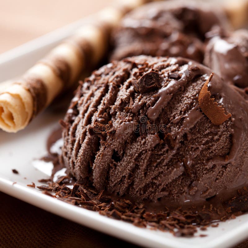 Chocolate ice cream