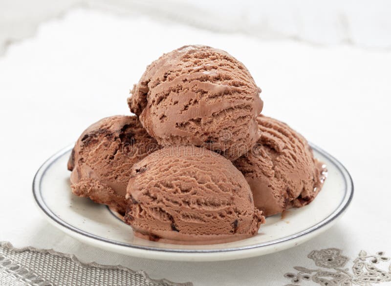 Chocolate ice cream