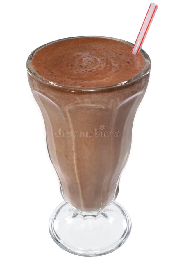 Chocolate Ice Cream Milkshake Drink