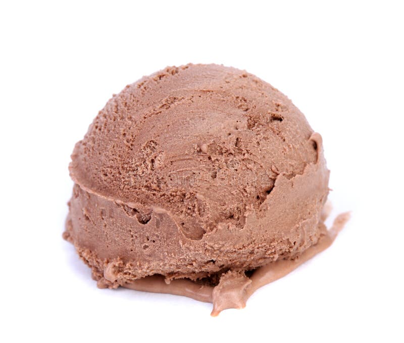 Chocolate Ice Cream Scoop.