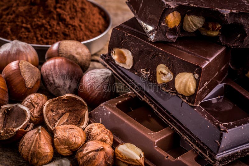 Chocolate stock images