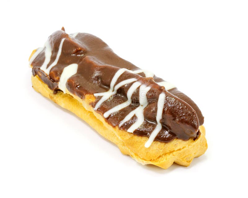 Chocolate Layered Eclair Pastry Stock Image Image of tasty, bakery 71323001