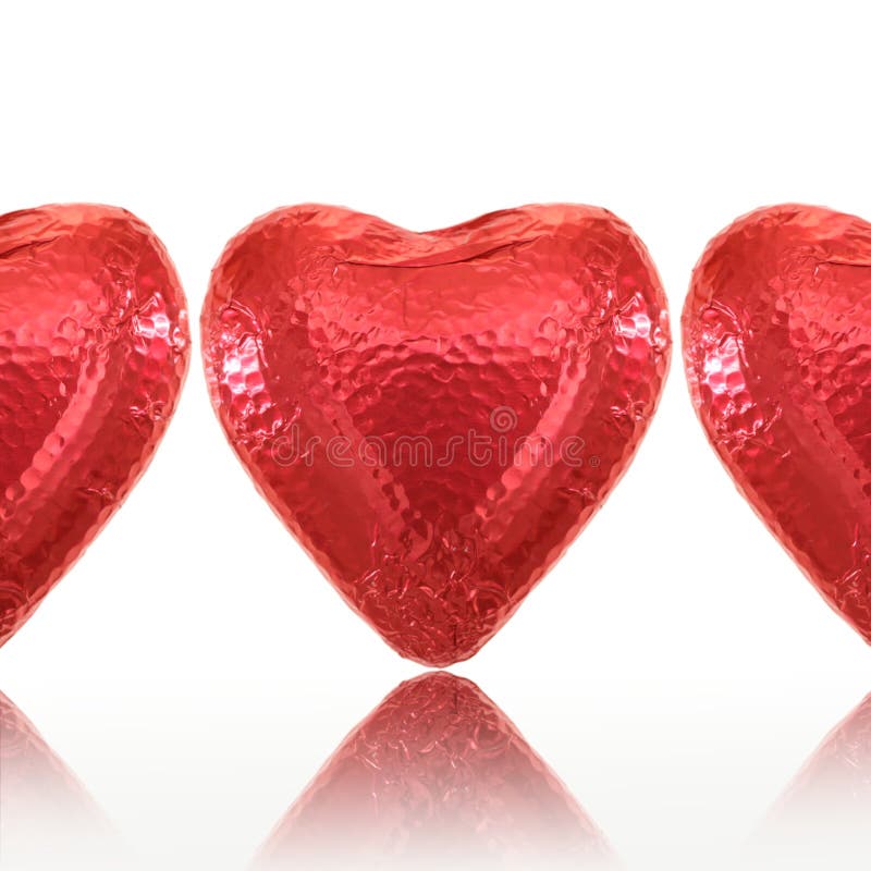 Chocolate Love Heart stock image. Image of abstract, gourmet 43155657