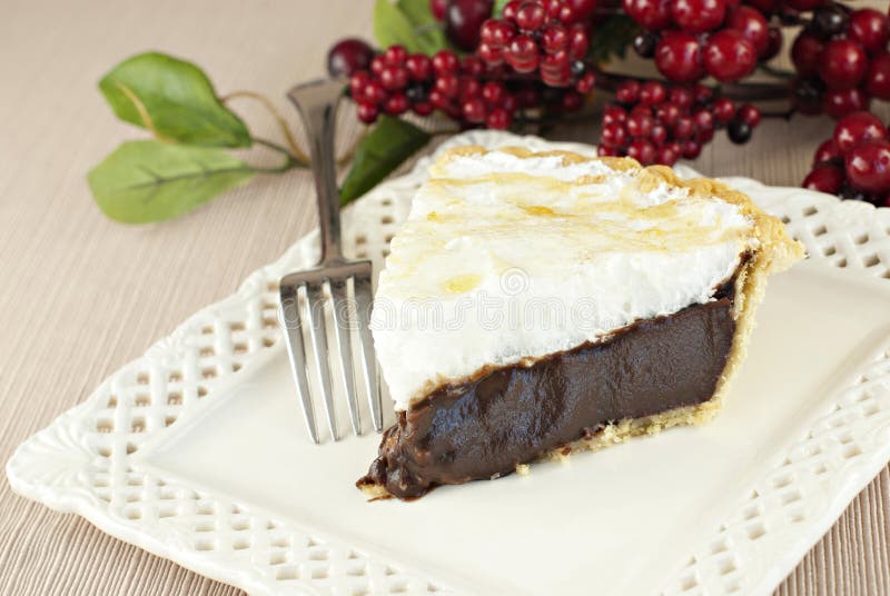 Chocolate Meringue Pie