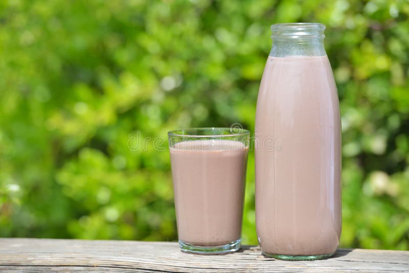 Chocolate milk stock photo. Image of healthy, sweet, chocolate 40357976