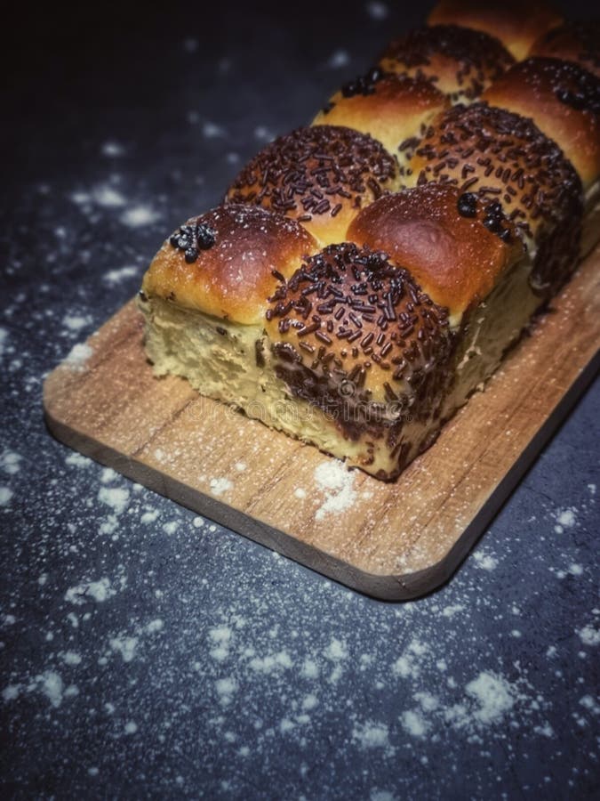 Chocolate Milk Bread stock photo. Image of breakfast 226930416