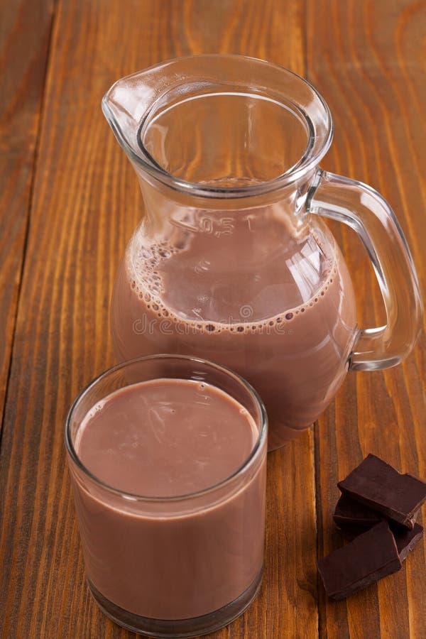 Glass Jug and Glass with Milk Stock Photo Image of liquid, drink