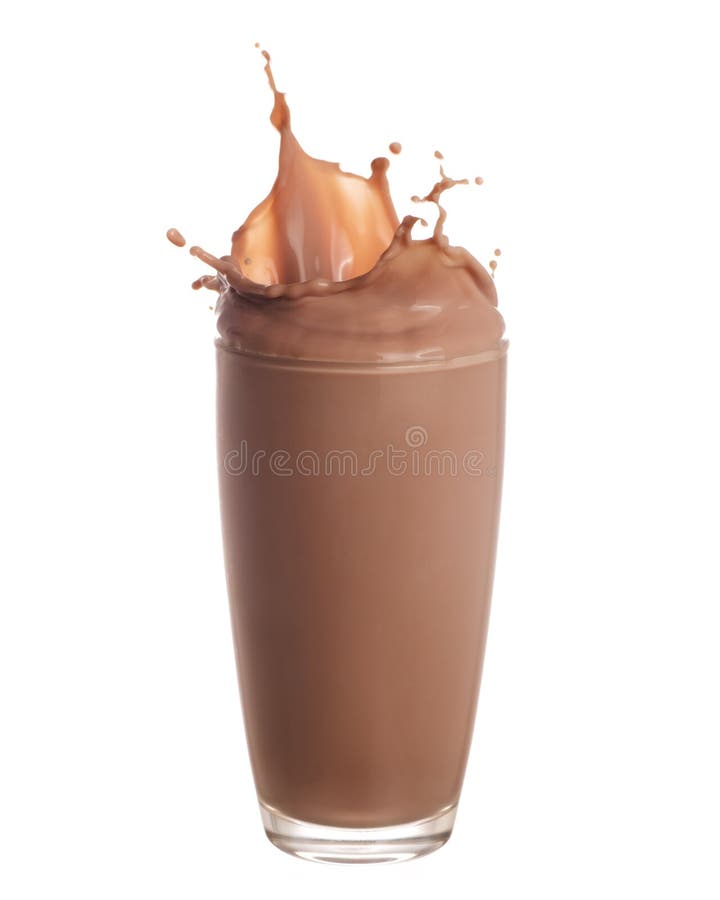 Chocolate Milk Splashing Stock Image Image Of Milk 140147795