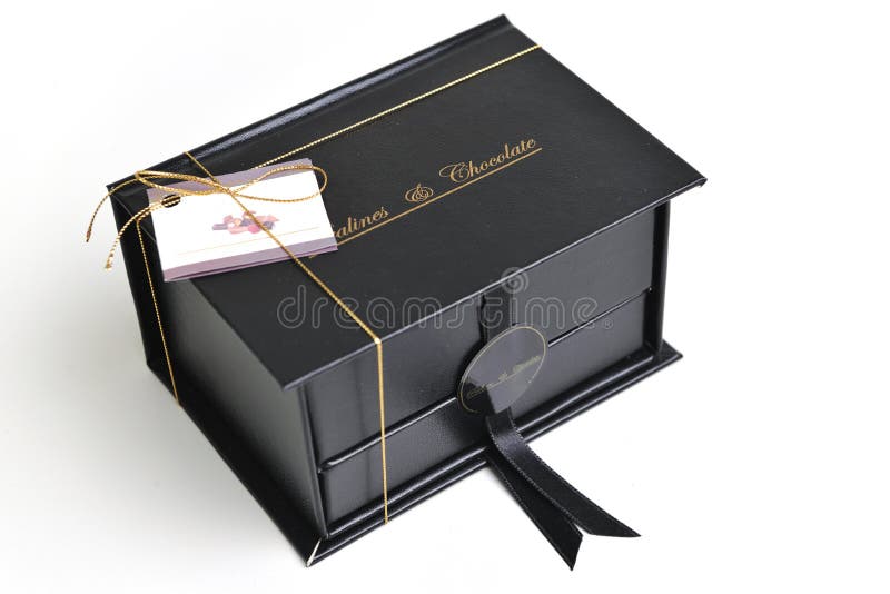 Chocolate and praline box