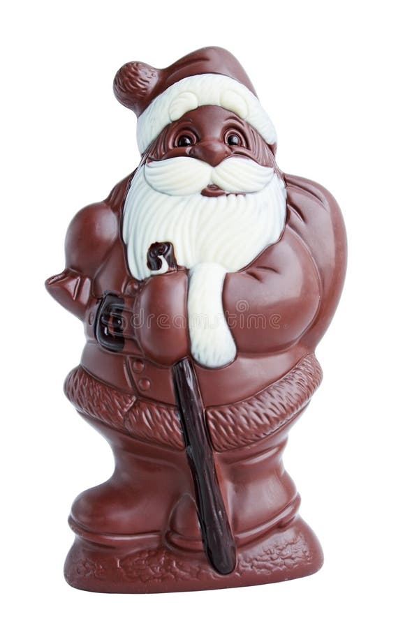 Chocolate Santa Claus