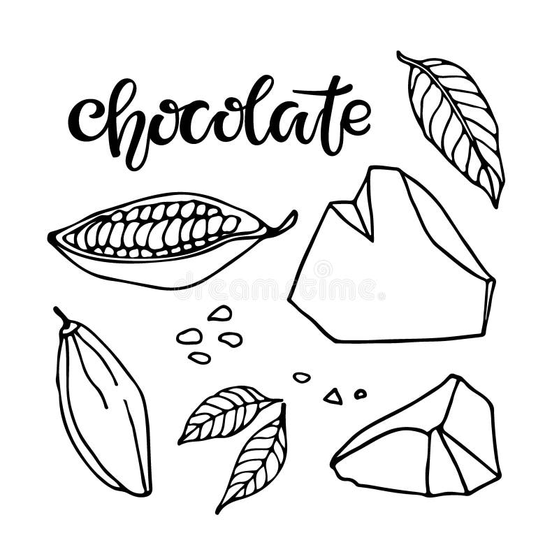 Chocolate Drawing Vector Art, Icons, and Graphics for Free Download