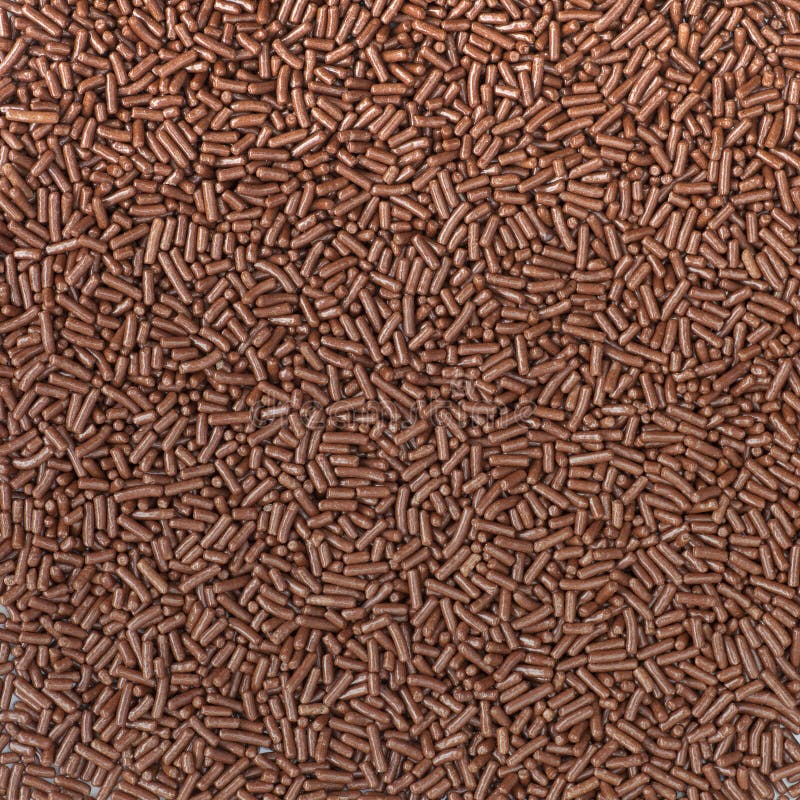 Chocolate sprinkles stock image. Image of hard, aromatic 512927