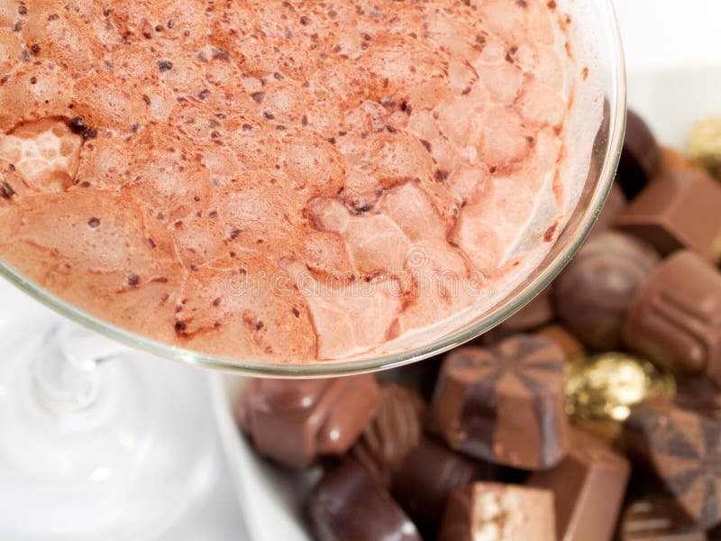 Chocolate temptation stock image. Image of sweet, belgian 932249