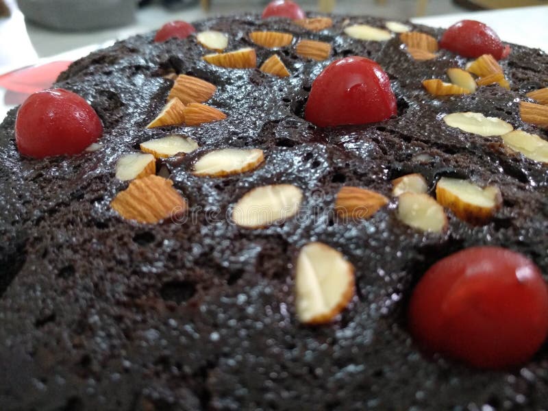 Chocolate truffle cake stock photo. Image of chocolate 131085962