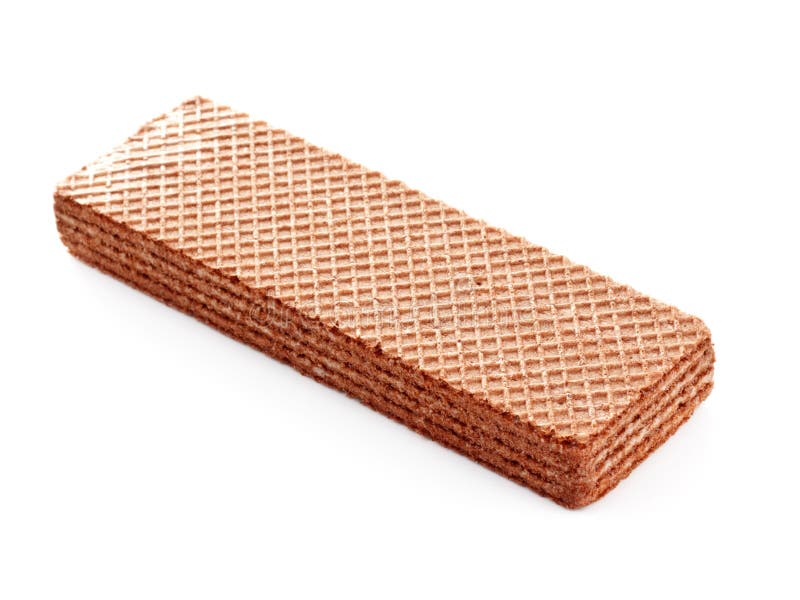 Chocolate waffle royalty free stock photo