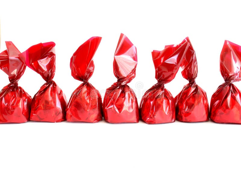 Valentine Chocolate kisses stock image. Image of valentines 63633