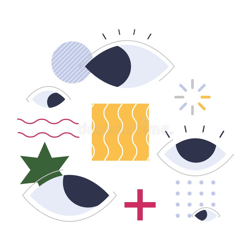 Choice concept. Difficult decision-making, success or failure royalty free illustration