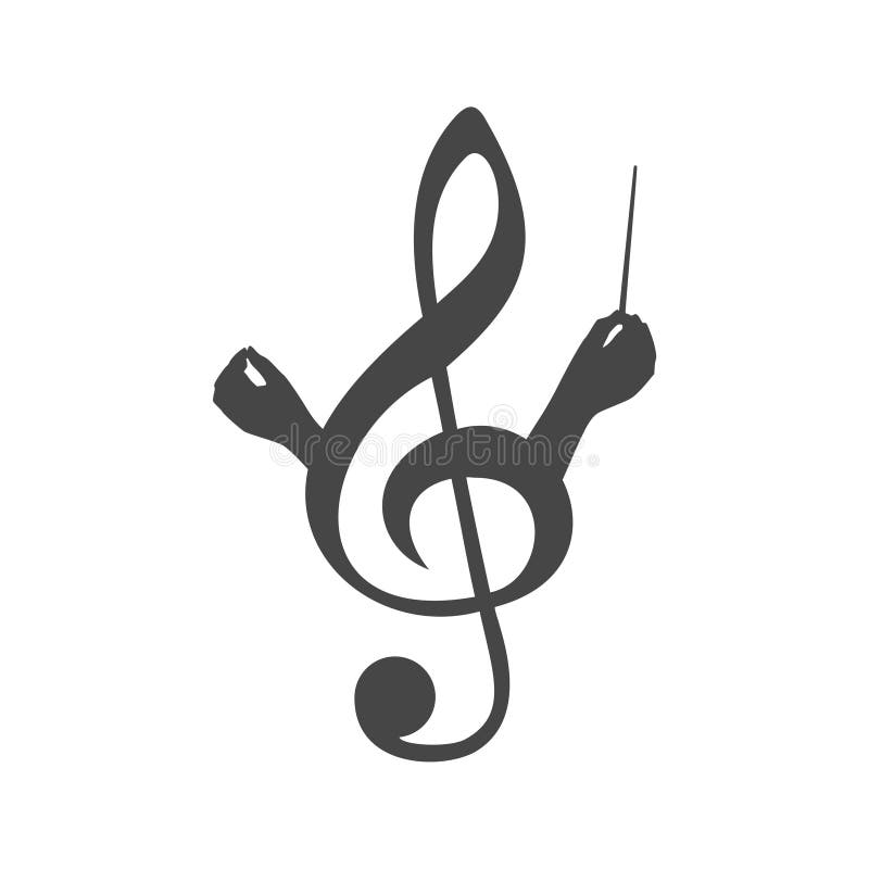 Choir guide logo, Choir icon royalty free illustration