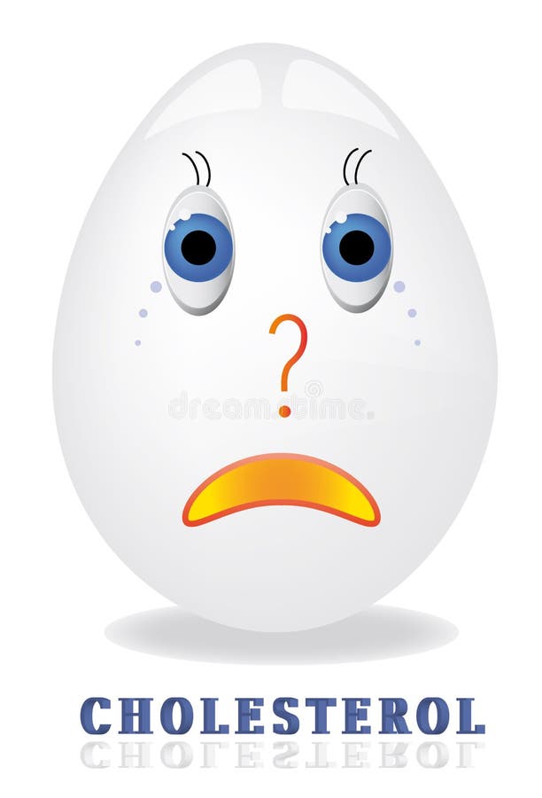 Cholesterol hard-boiled egg