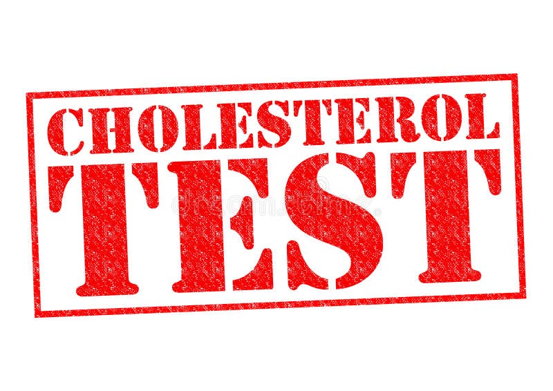 CHOLESTEROL TEST stock illustration. Illustration of food 88000027