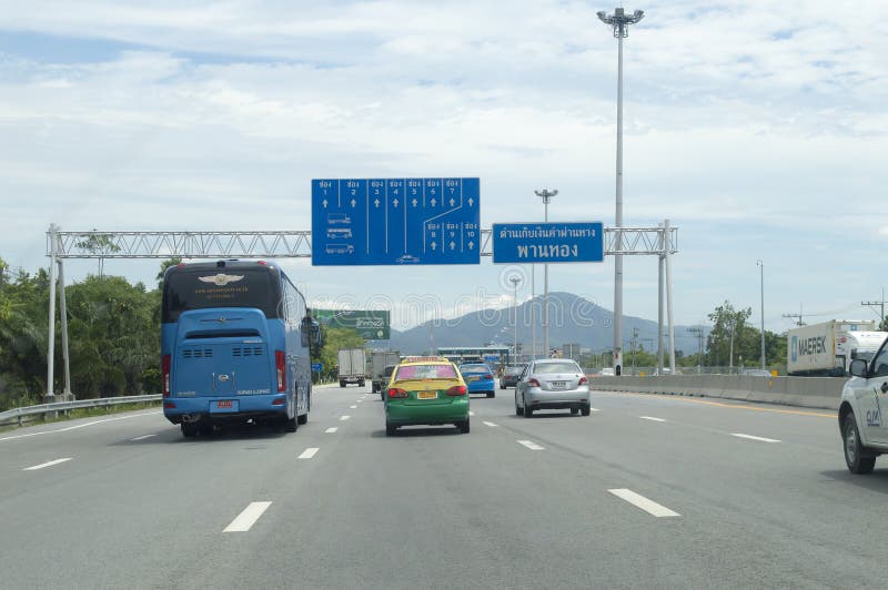Chon Buri province street view in thailand. stock images Chon Buri province street view in thailand. stock images