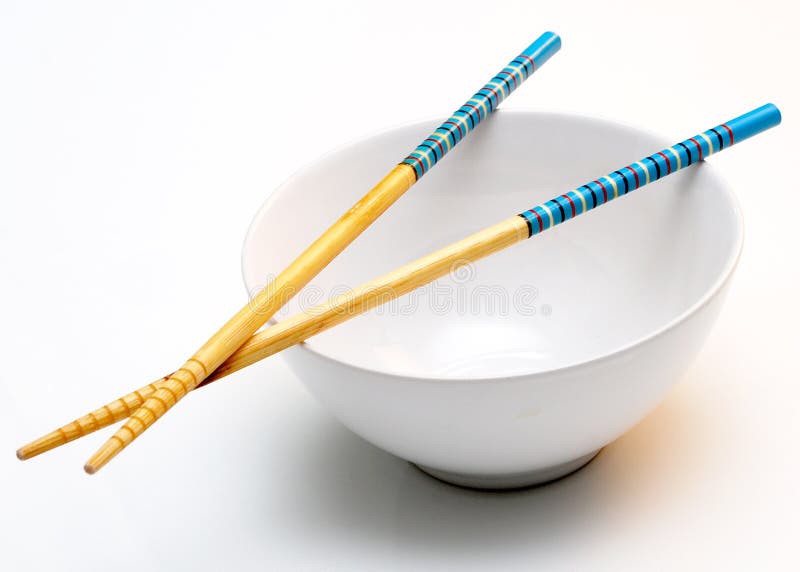 Chop Sticks & Rice Bowl