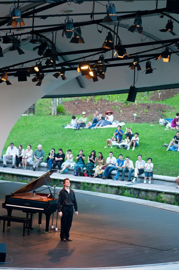 Chopin Piano Concert at Botanic Garden, Singapore