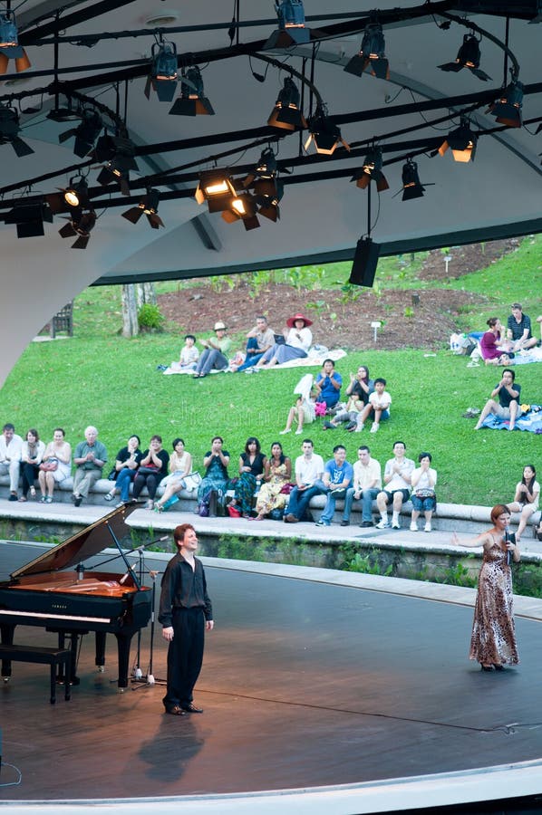 Chopin Piano Concert at Botanic Garden, Singapore