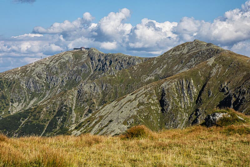 Chopok hill, Low Tatras mountain scenery, Slovakia