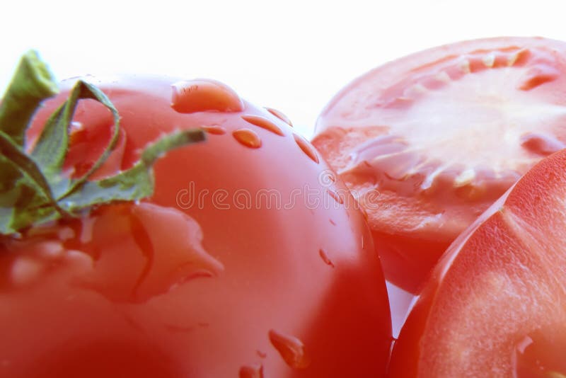 Chopped red tomatoes