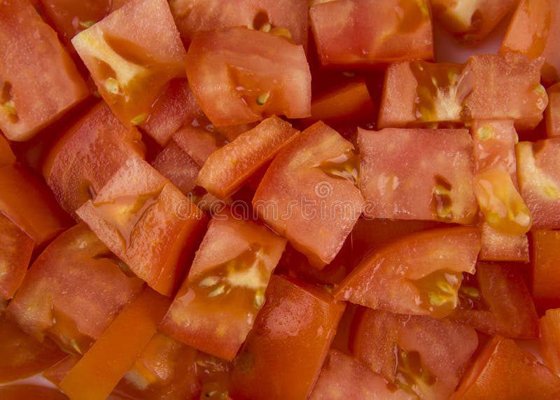 Chopped Tomatoes stock image. Image of salad, ripe, market 27326647