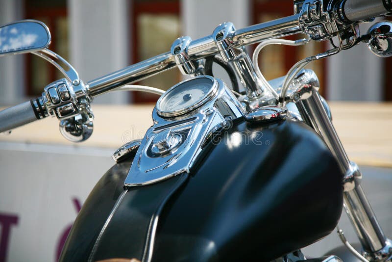 Chopper motorbike stock photos Chopper motorbike stock photos