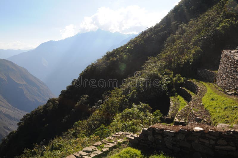Choquequirao photographie stock libre de droits Choquequirao photographie stock libre de droits