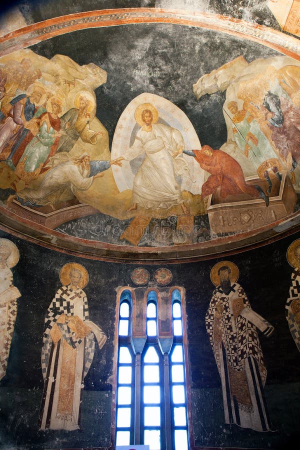 CHORA, igreja de Kariye ou museu, ISTAMBUL, TURQUIA imagens de stock CHORA, igreja de Kariye ou museu, ISTAMBUL, TURQUIA imagens de stock