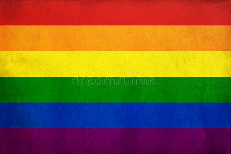 chorągwiana homoseksualna tęcza ilustracji chorągwiana homoseksualna tęcza ilustracji