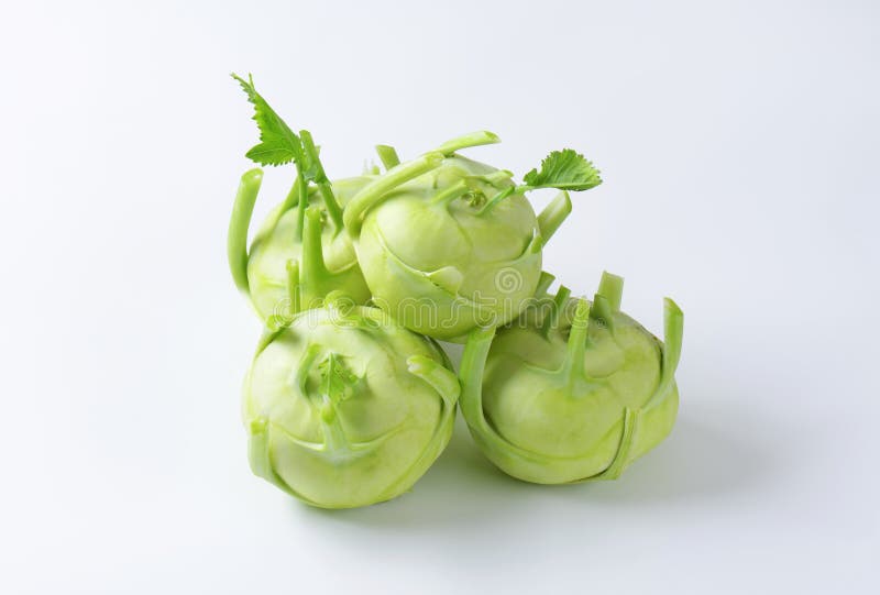 Chou-rave frais photo stock