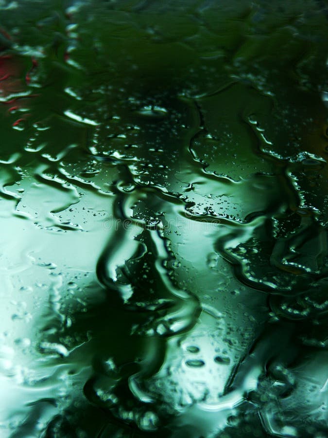 Gotas de chuva numa janela fotografia de stock royalty free
