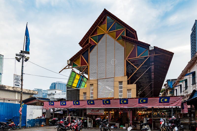 Chow Kit market in Kuala Lumpur, Malaysia. Chow Kit Market is Malaysia\'s largest wet market. Kuala Lumpur, Malaysia - December 2022 - Chow Kit market in Kuala