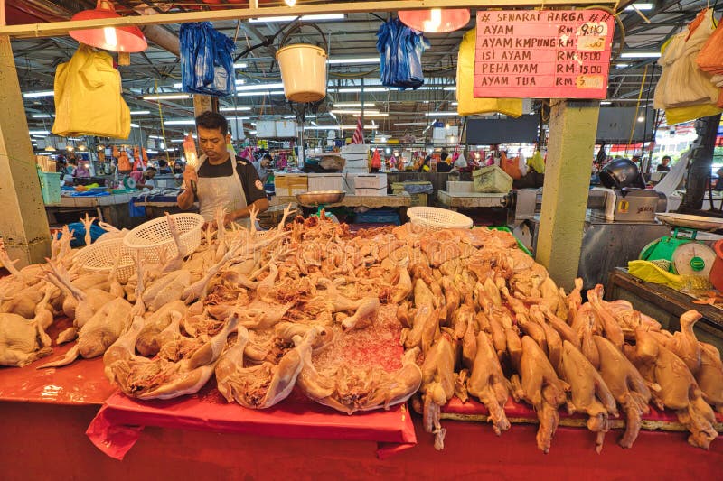 Chow Kit Road wet Market of Kuala Lumpur